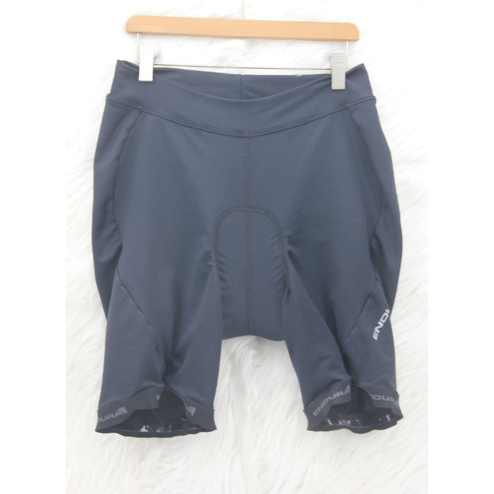 Endura Padded Boxer Cycling Extra Gel Shorts Women's SIZE Large Black